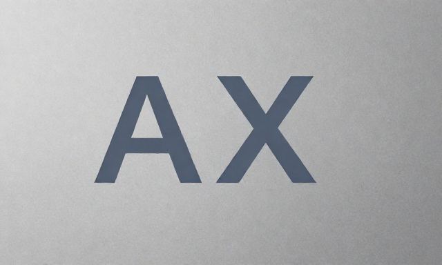 AX 관련 대표 이미지